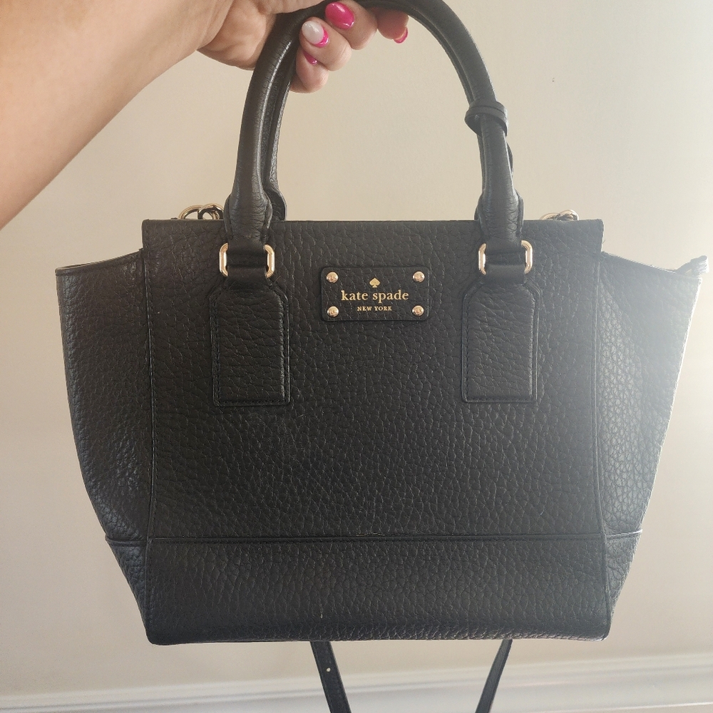 Kate Spade Camryn Black Satchel